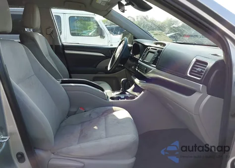 2019 Toyota Highlander Le из США, поврежденный, VIN 5TDBZRFH0KS709981